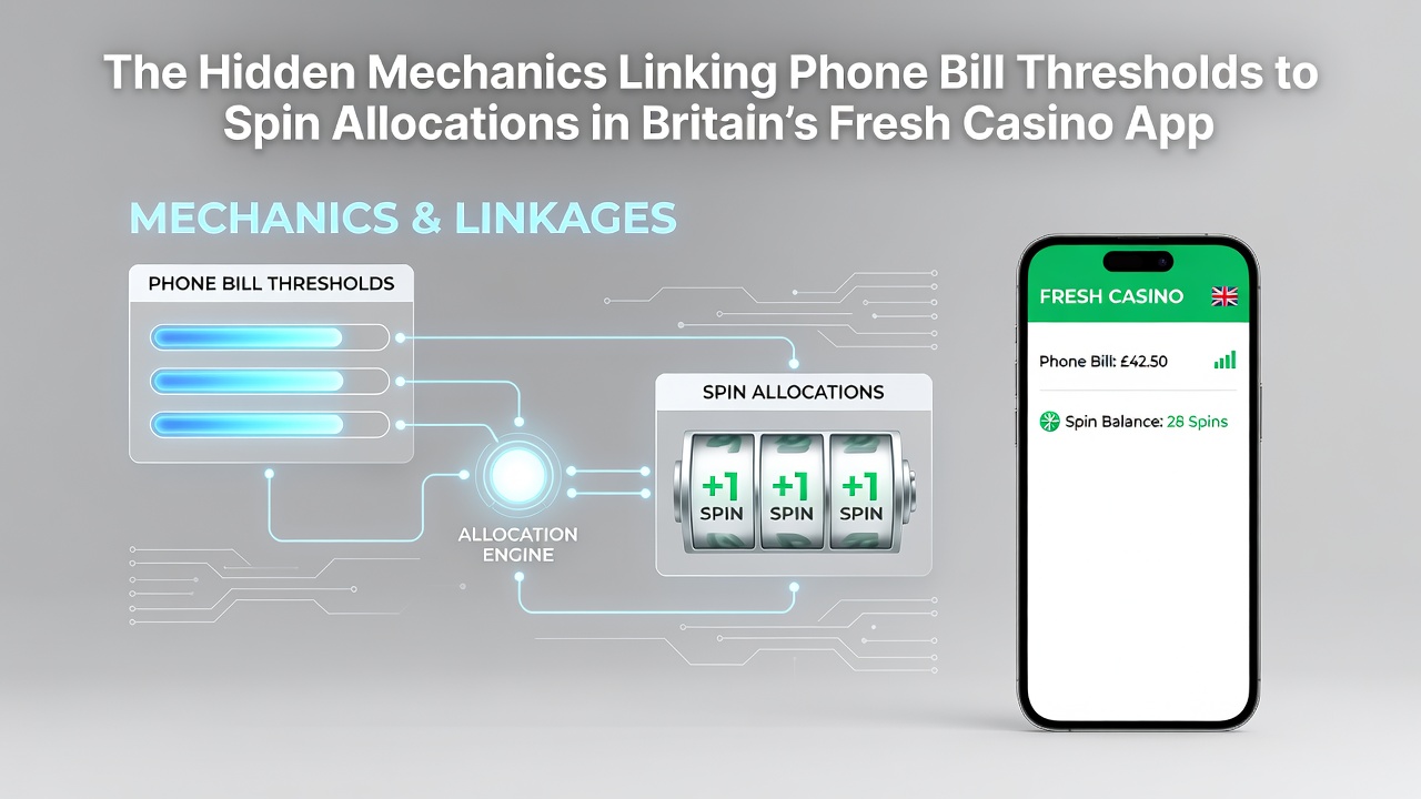 Diagram of data flow between phone carriers and casino reward allocation systems in UK mobile platforms